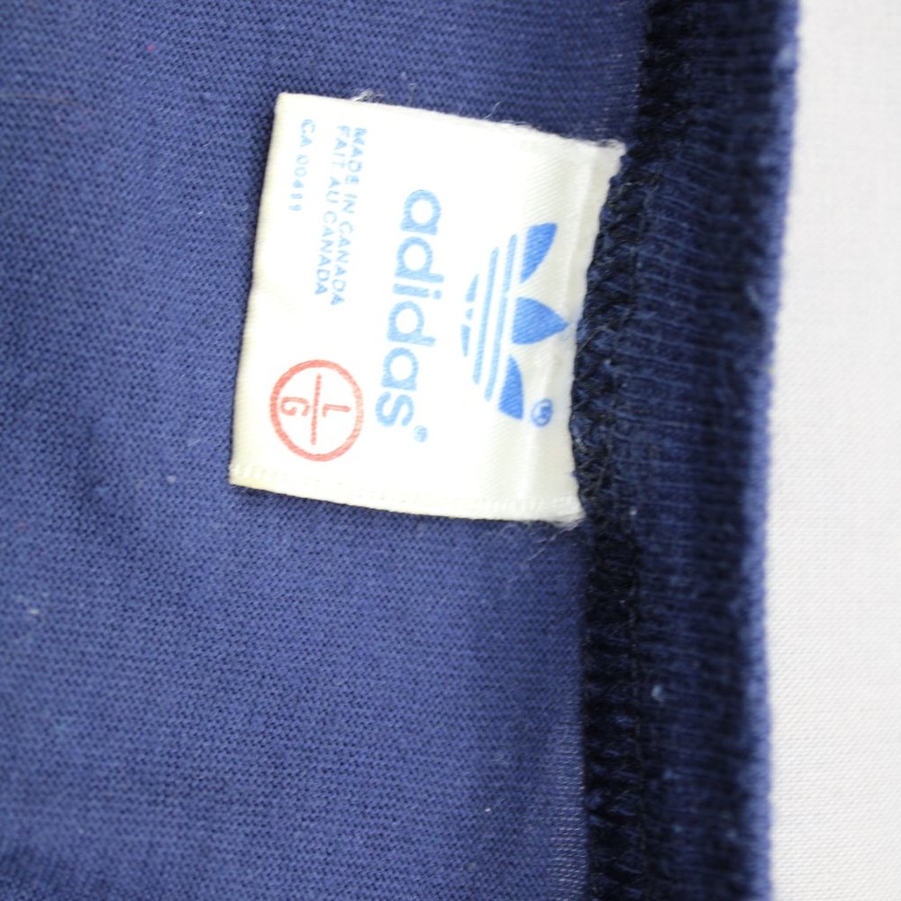 Vintage Adidas Shirt - Abstract 3 Stripes - Men's Large - Picture 7 of 8